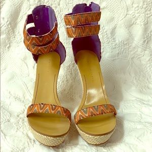 Charlotte Russe Wedge  Sandals